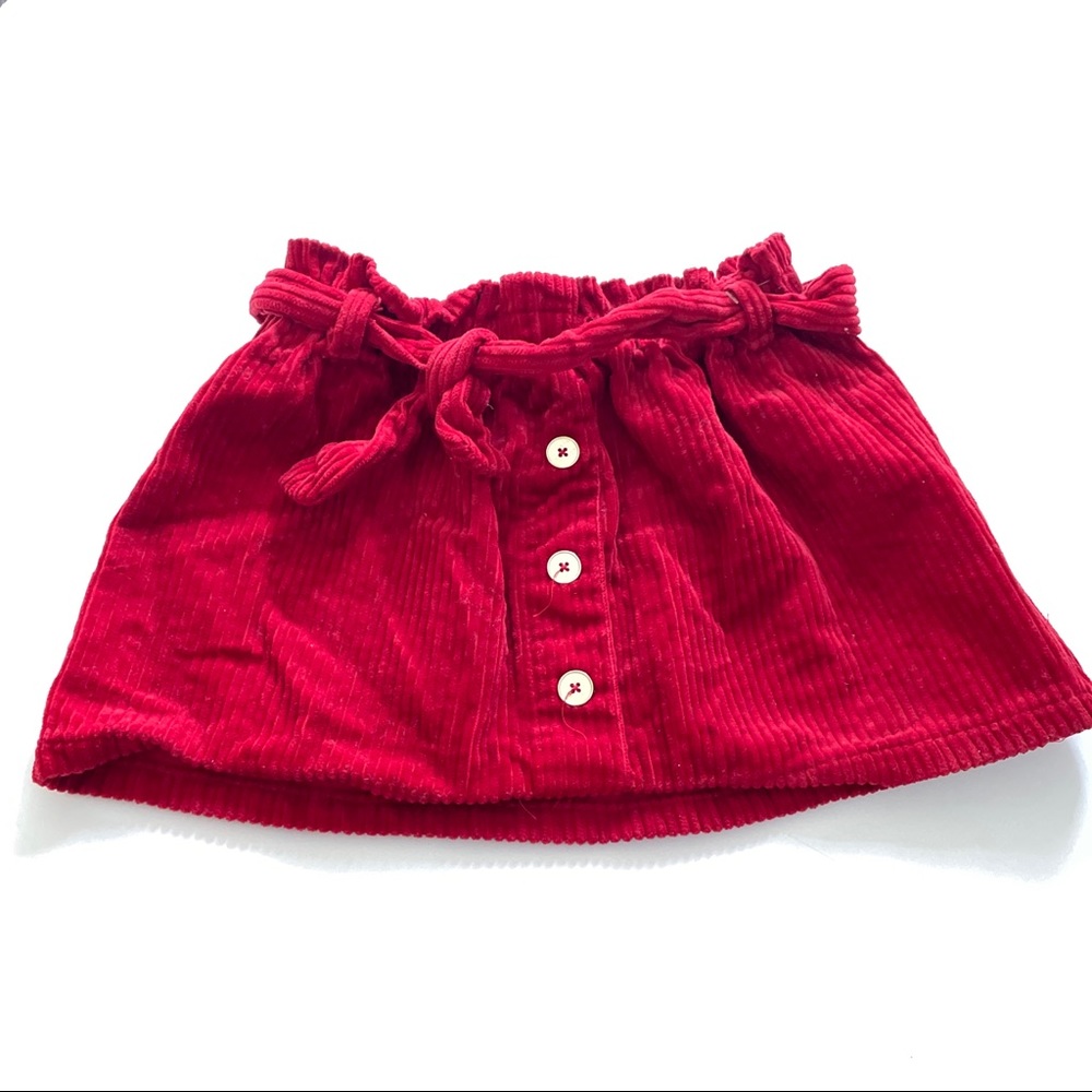 Corduroy skirt